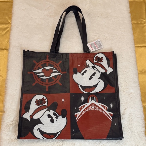 Disney Cruise Line Mickey and Minnie Tote Bag - Picture 1 of 3